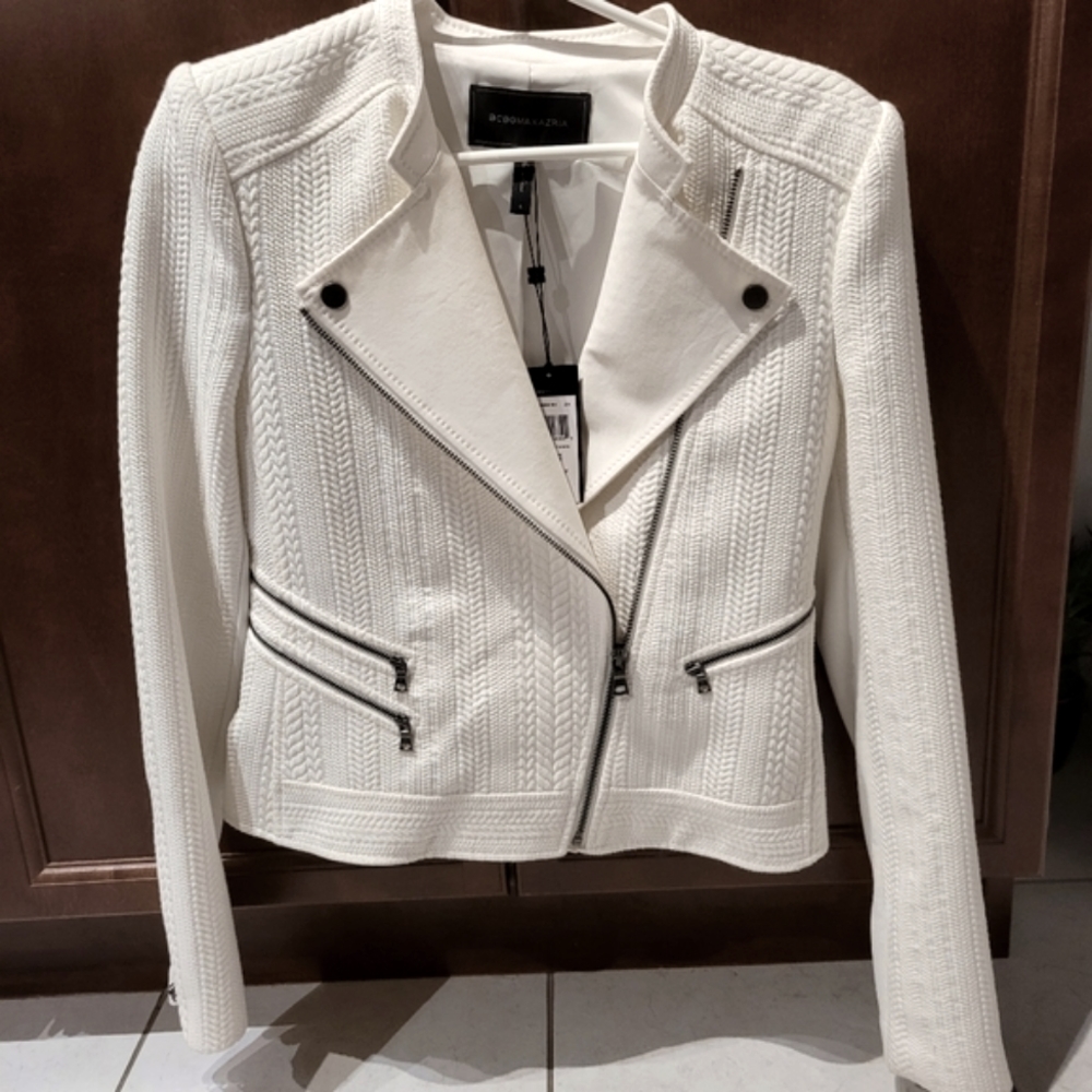 ✨️NWT✨️ BCBG textured blazer jacket - small